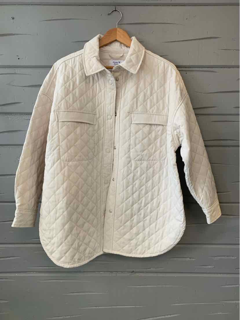 W OLD NAVY BEIGE Size MED OW