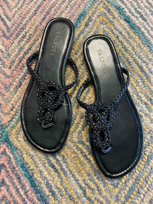 W TALBOTS BK Size 7 SANDAL