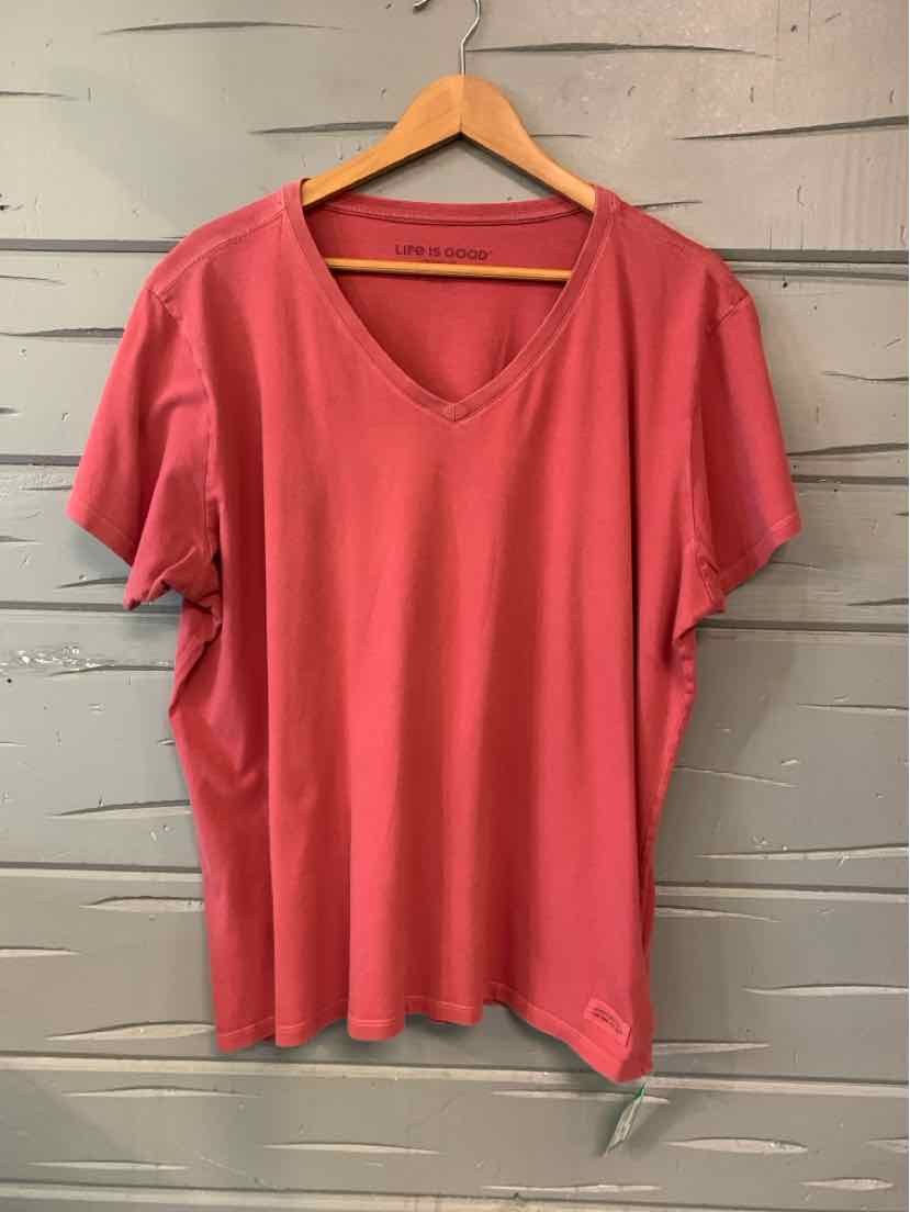 W LIFE IS GOOD RD Size XXL T