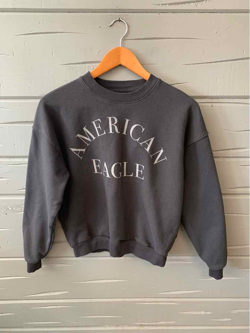W AMERICAN EAGLE BK Size SM T