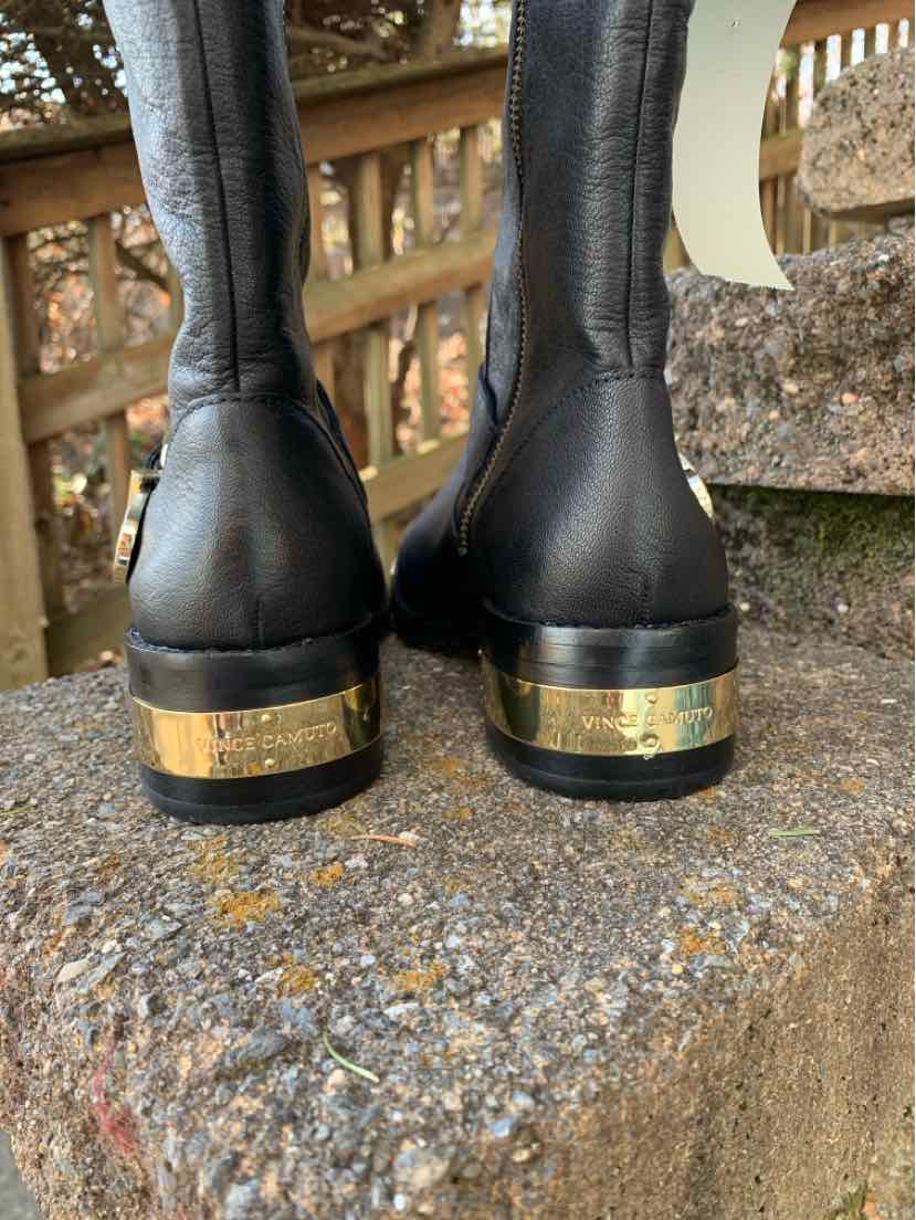 W VINCE CAMUTO BK Size 8 BOOT