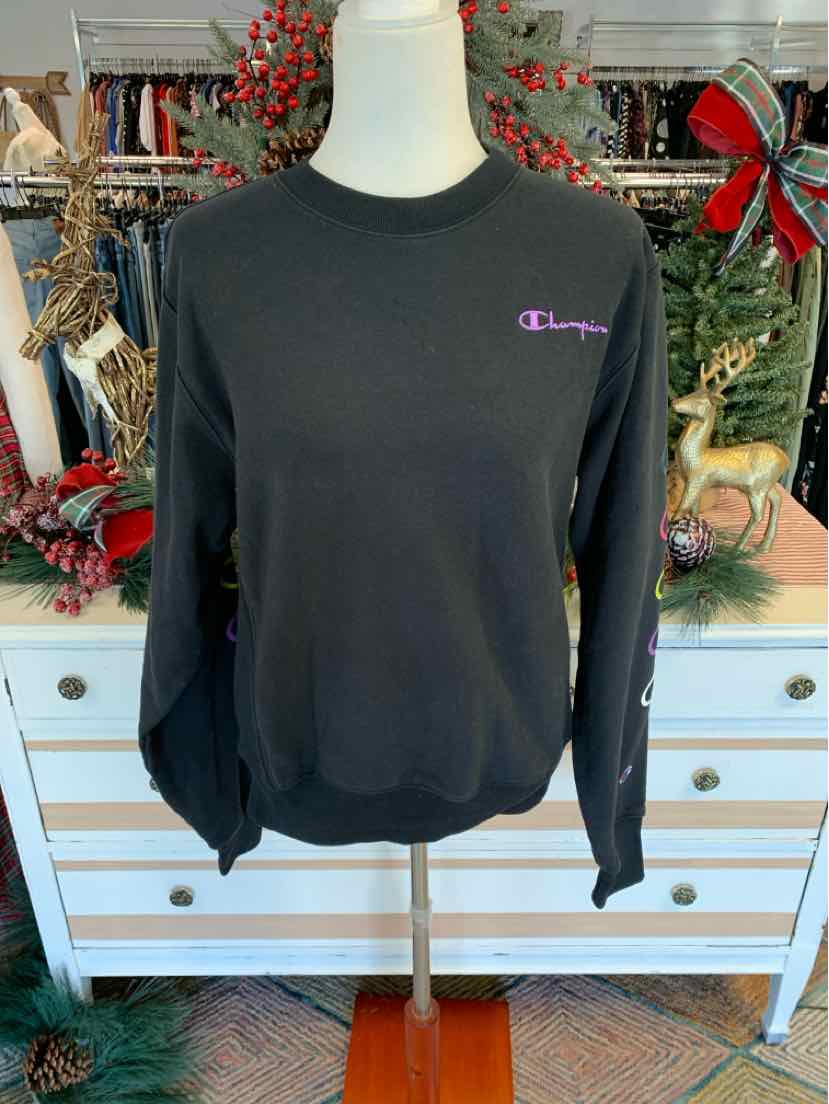 W CHAMPION BK Size SM T