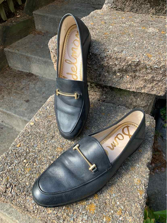 W SAM EDELMAN BK Size 7 SHOE