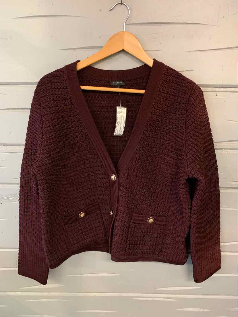 W TALBOTS BURG Size LARGE PETITE SW