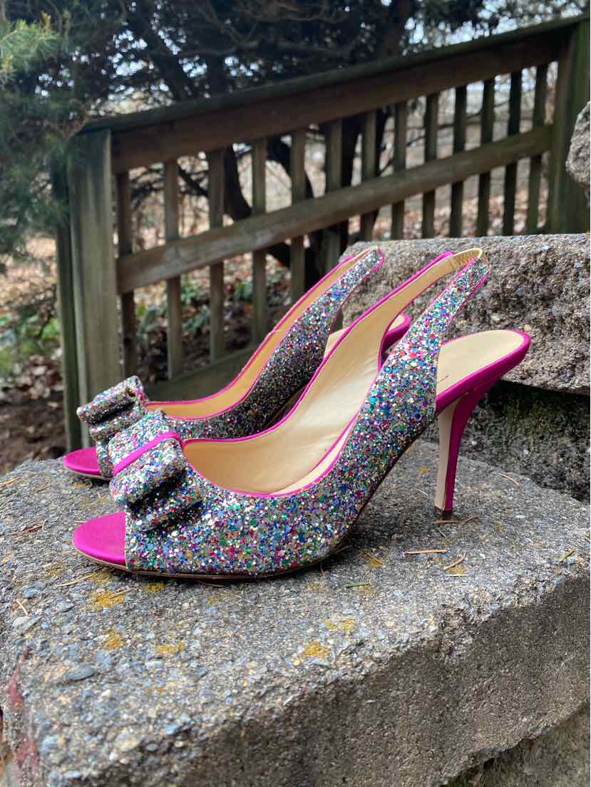 W KATE SPADE MULTI Size 9 SHOE