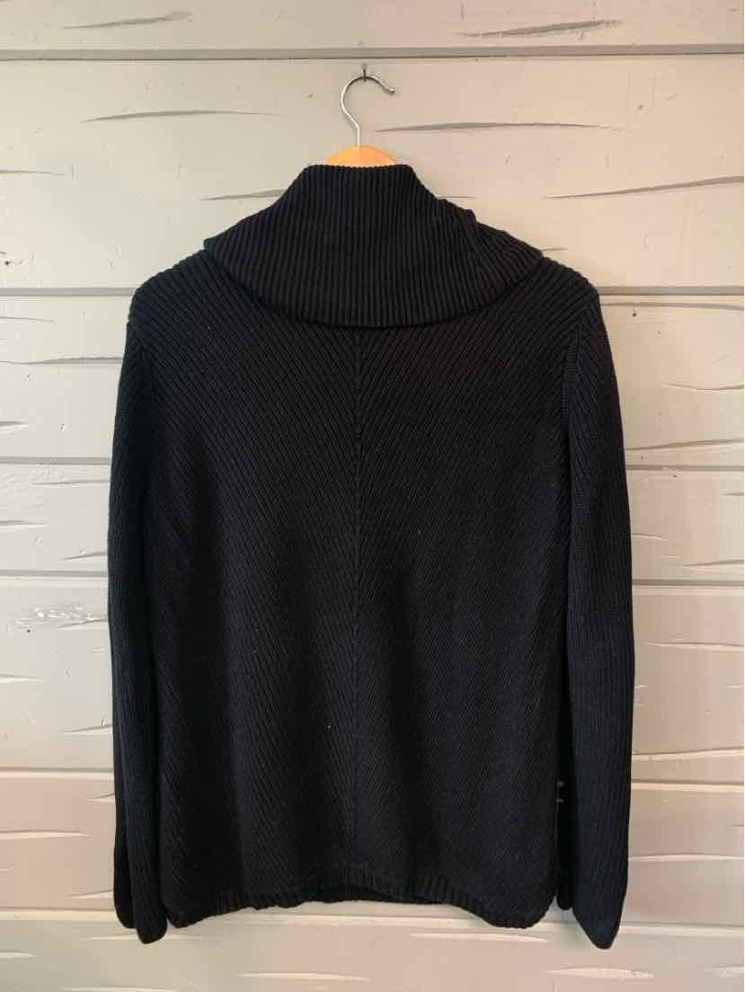 W TALBOTS BK Size MED SW