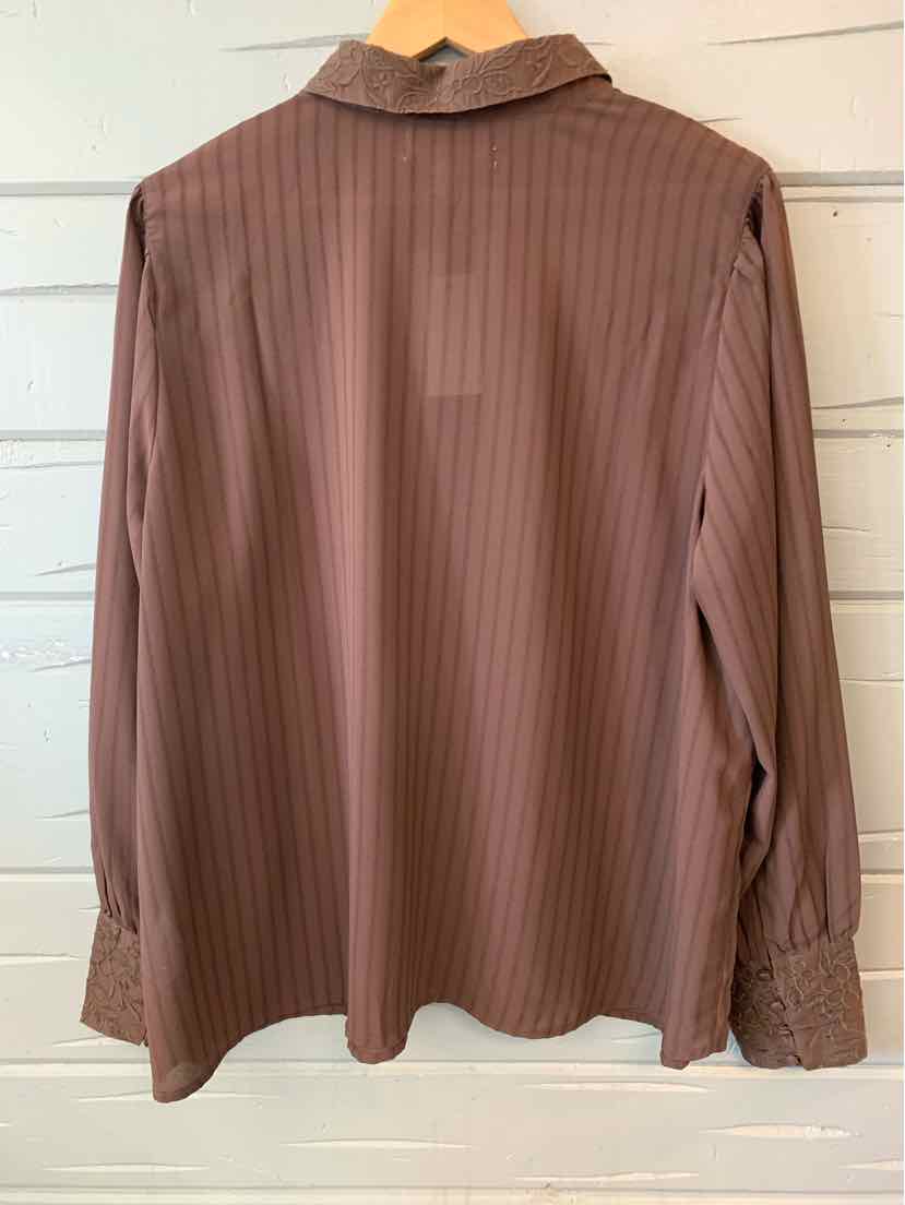 W BEAUTIFUL BY LAWRENCE ZARIAN BR Size XL T
