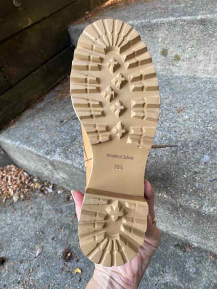 W SEE BY CHLOE TAN Size 38.5 BOOT