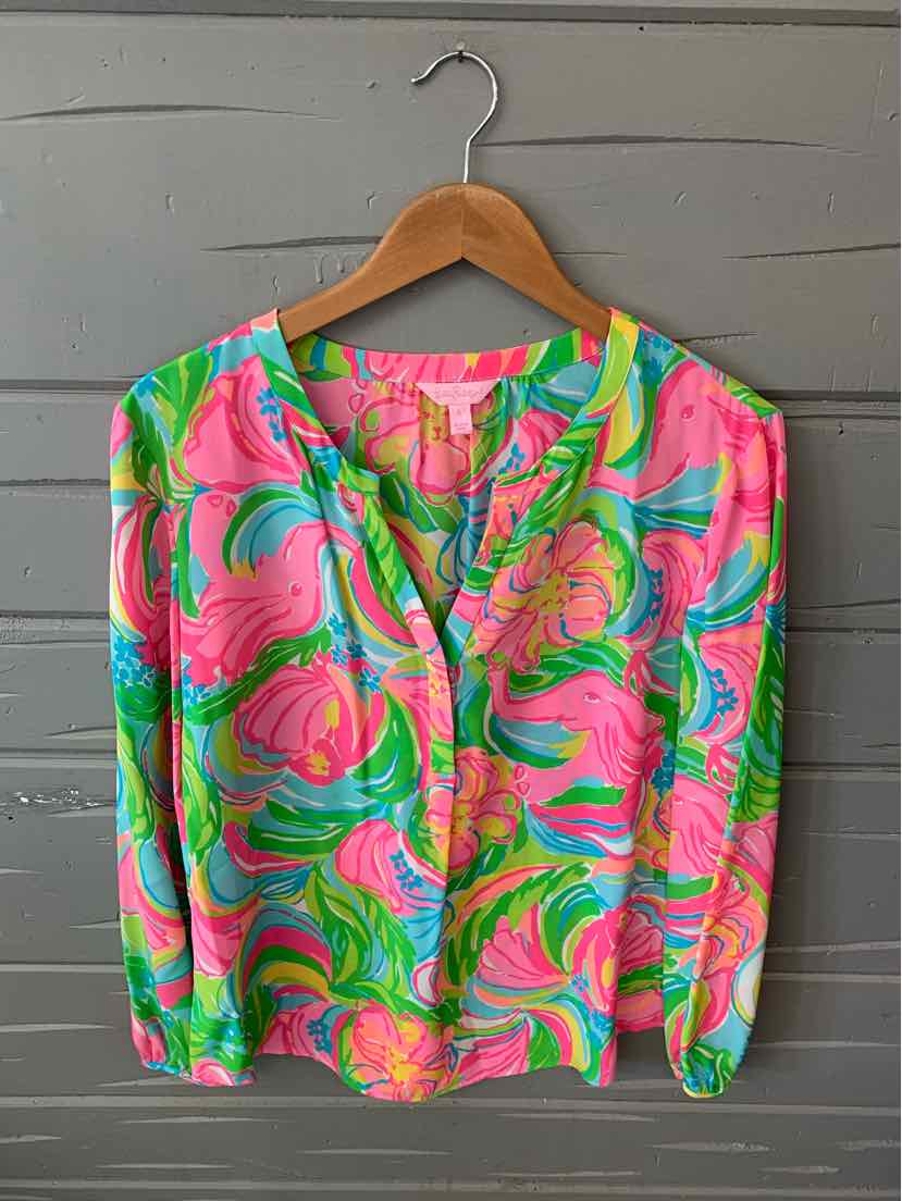 W LILLY PULITZER MULTI Size LG T