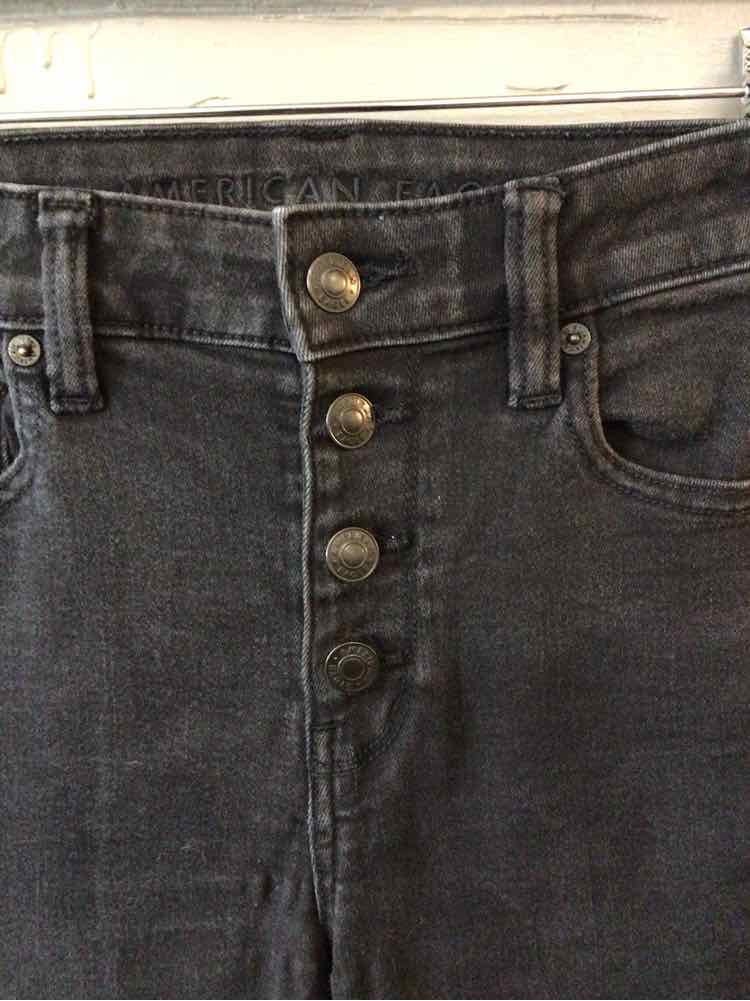 W AMERICAN EAGLE BK Size 4 J