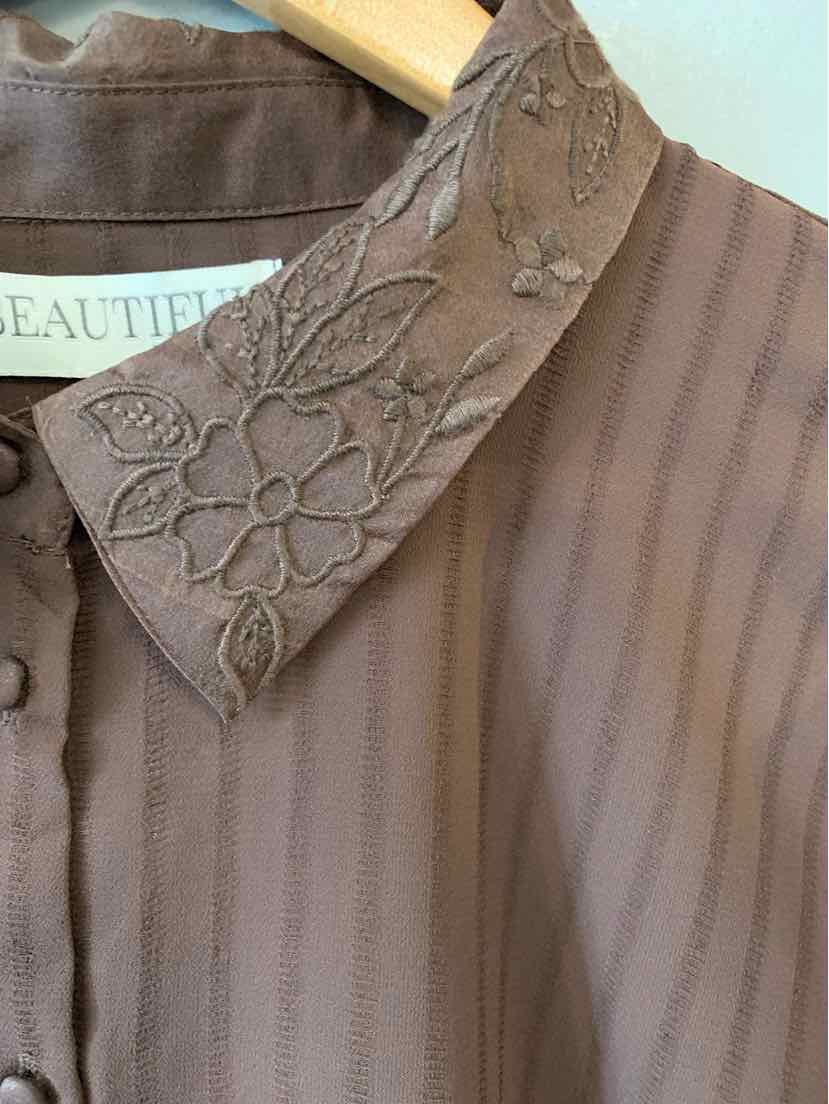 W BEAUTIFUL BY LAWRENCE ZARIAN BR Size XL T