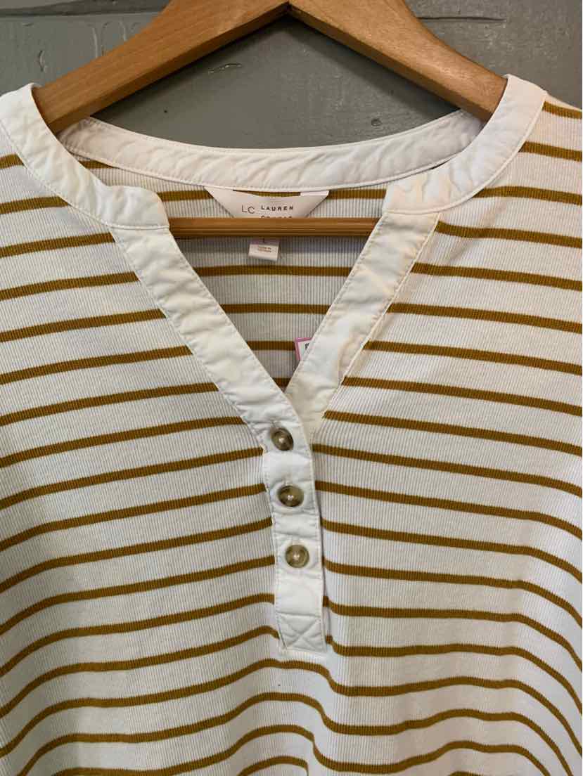 W LAUREN CONRAD WH Size LG T