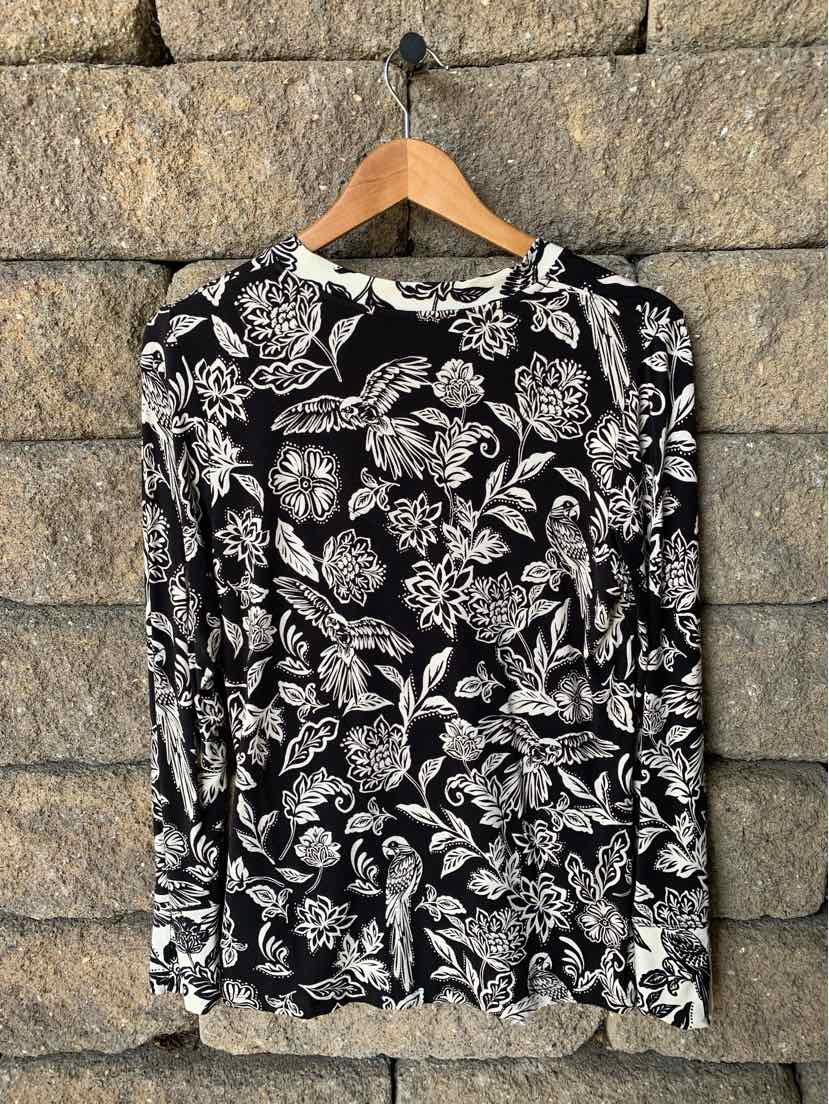 W JOHNNY WAS BK Size SM T