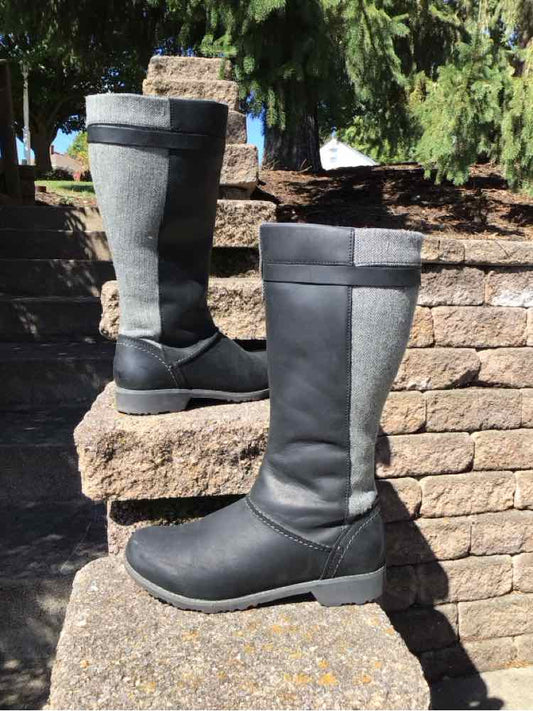 W EDDIE BAUER BK Size 8.5 BOOT