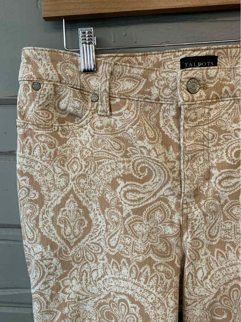 W TALBOTS TAN Size 8P P