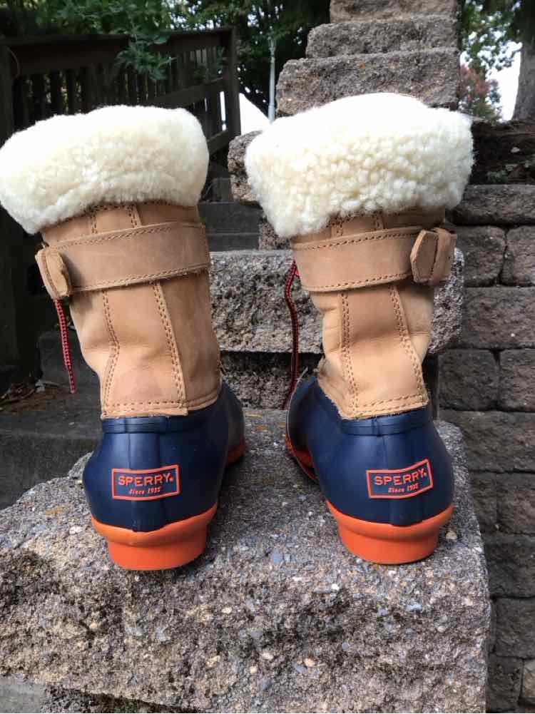 W SPERRY NY Size 7 BOOT