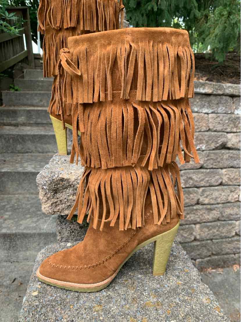 W MICHAEL KORS BR Size 8 BOOT