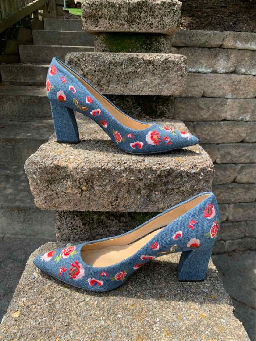 W GUNMETAL BL Size 8.5 SHOE