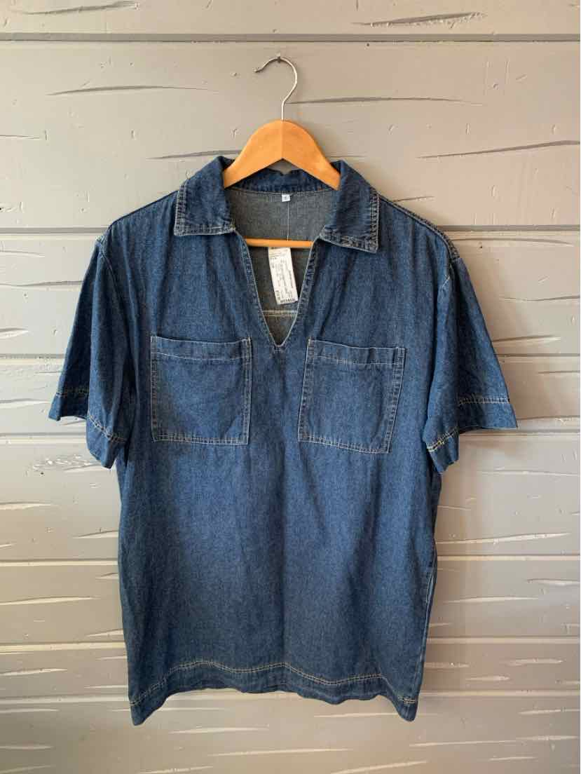 W NO LABEL BL Size SM DR