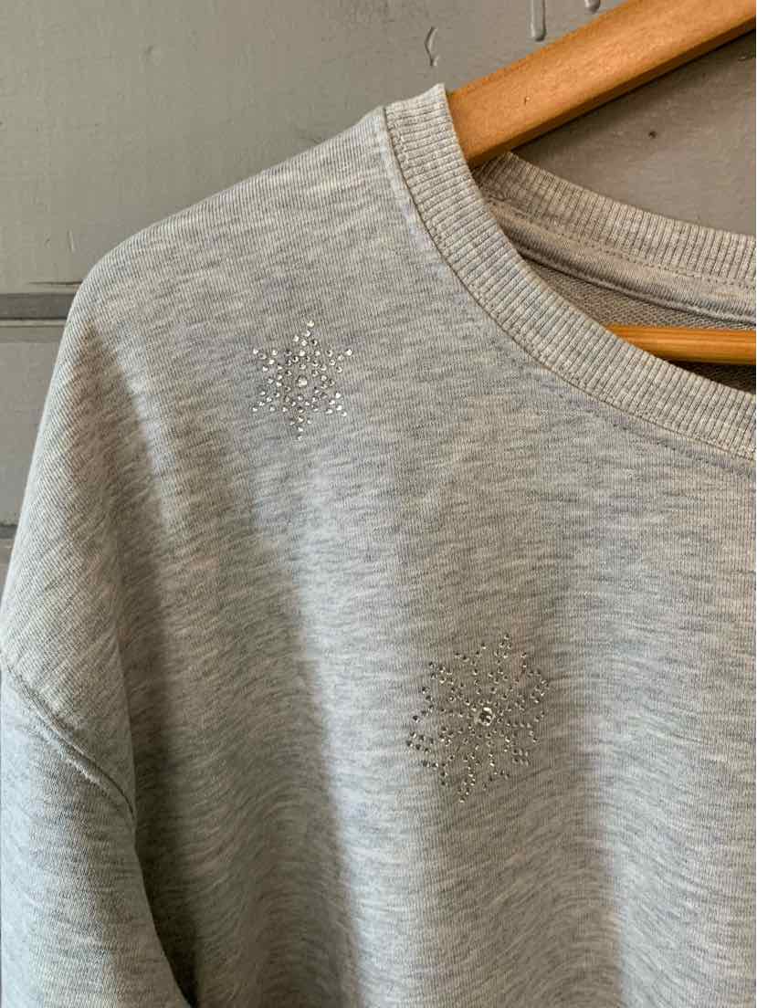 W LANE BRYANT GY Size 14/16 T