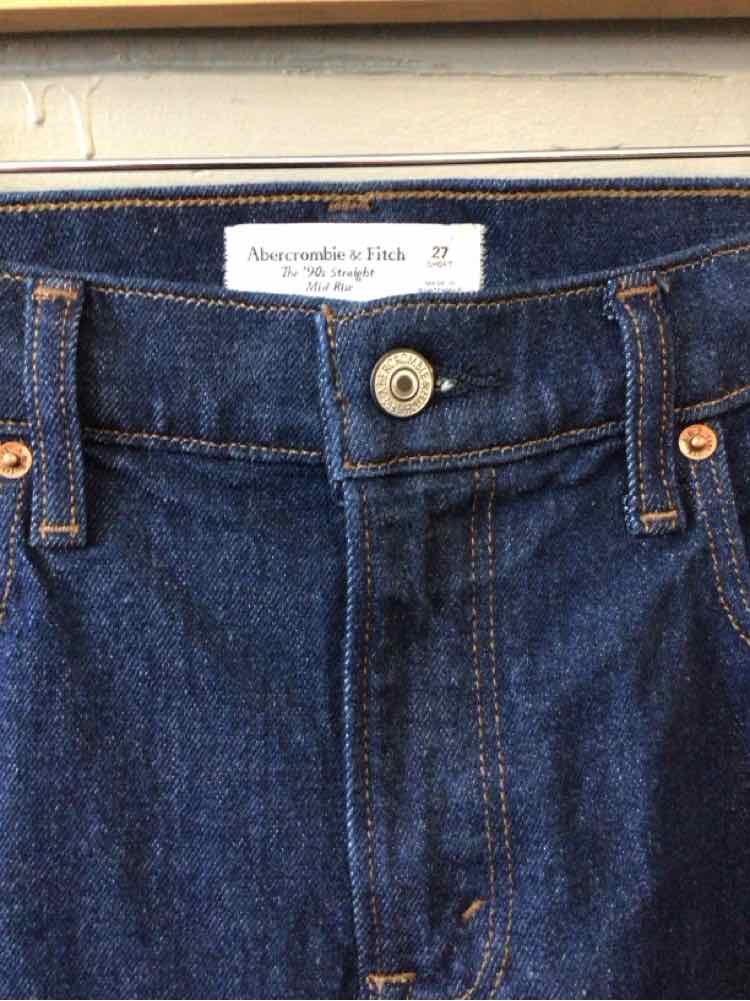 W ABERCROMBIE AND FITCH BL Size 4S J