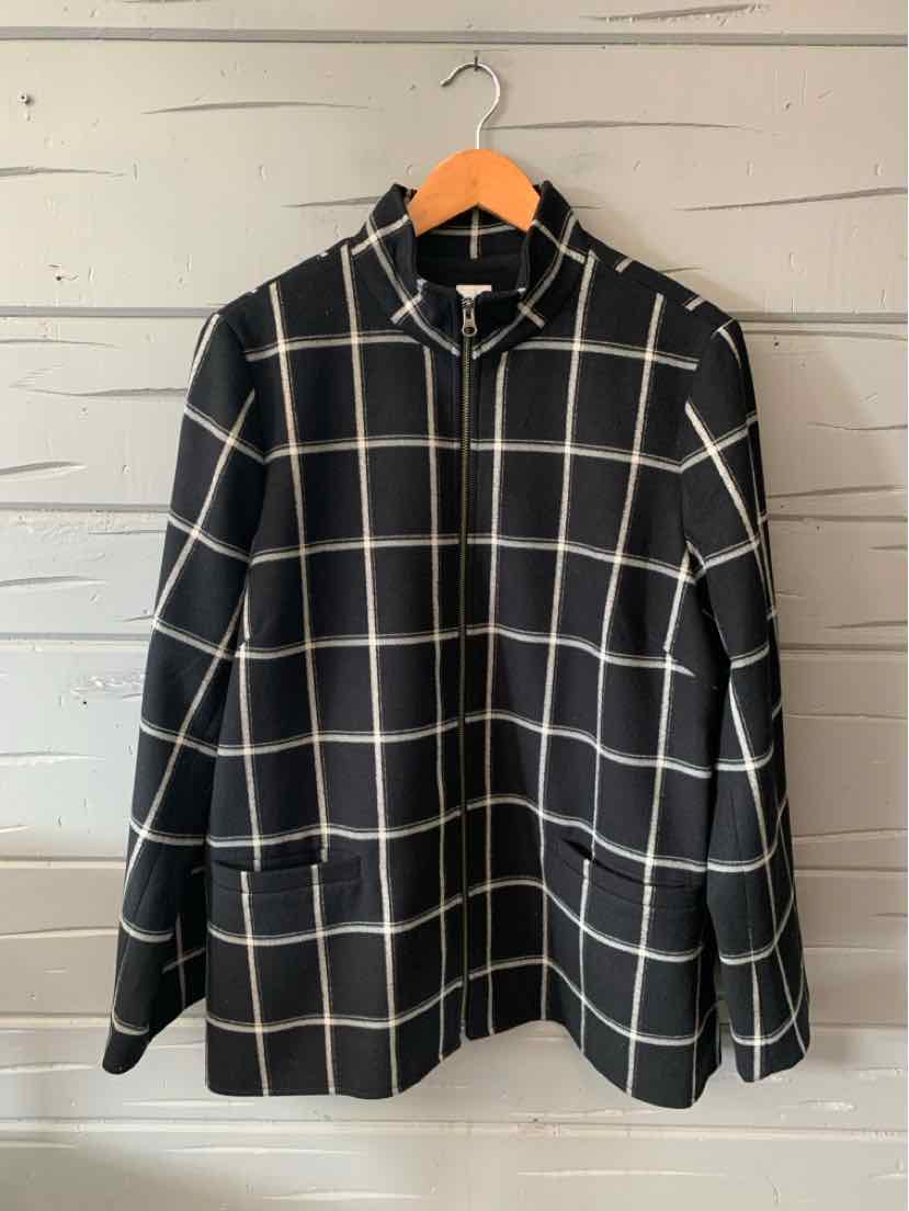 W JJILL BK Size LG OW