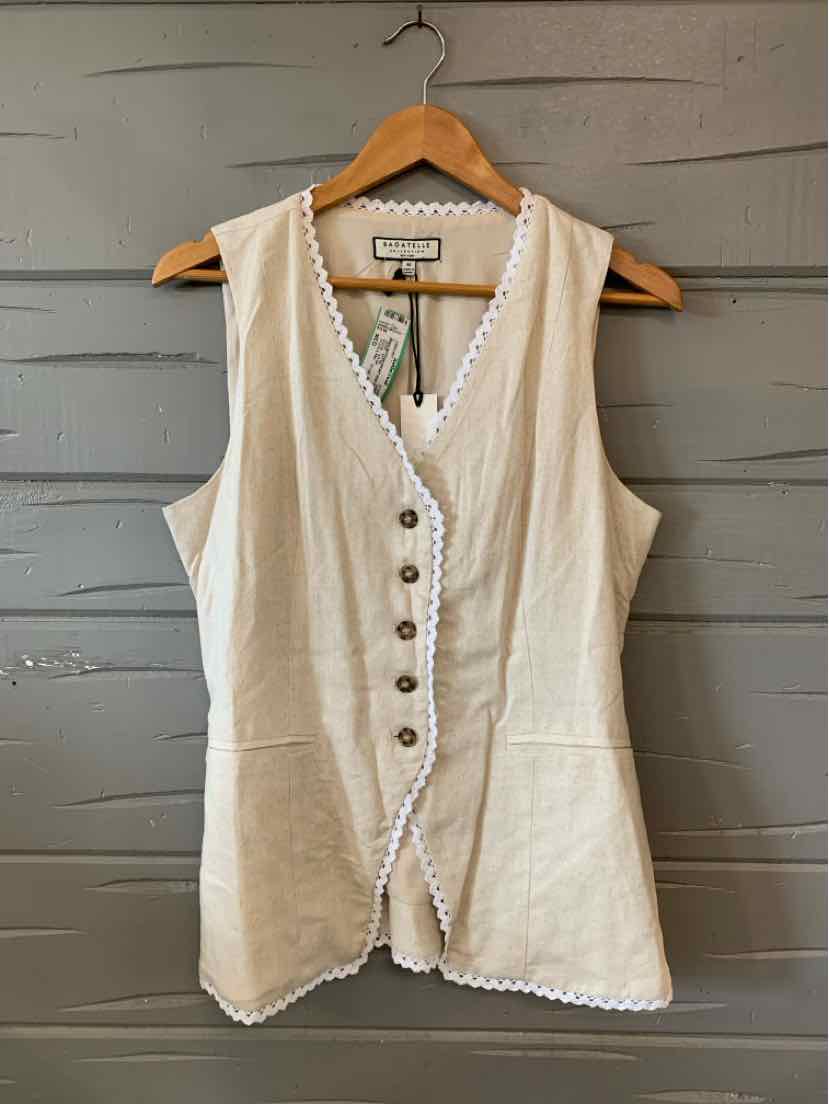 W BAGATELLE BEIGE Size MED V