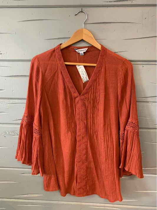 W COUNTERPARTS RUST Size LG T