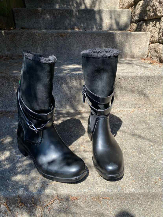 W COACH BK Size 9 BOOT