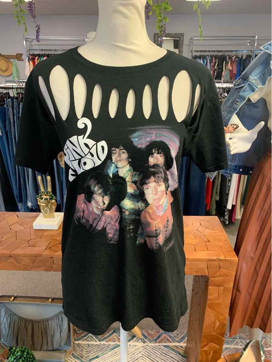 W PINK FLOYD BK Size MED T
