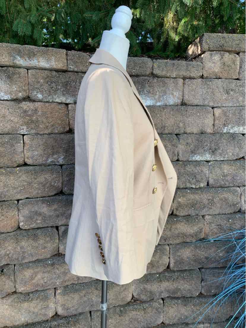 W VERONICA BEARD TAN Size 4 BLZ