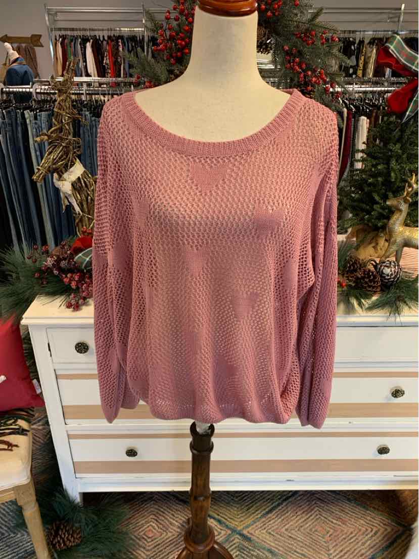 W POL MAUVE Size LG SW