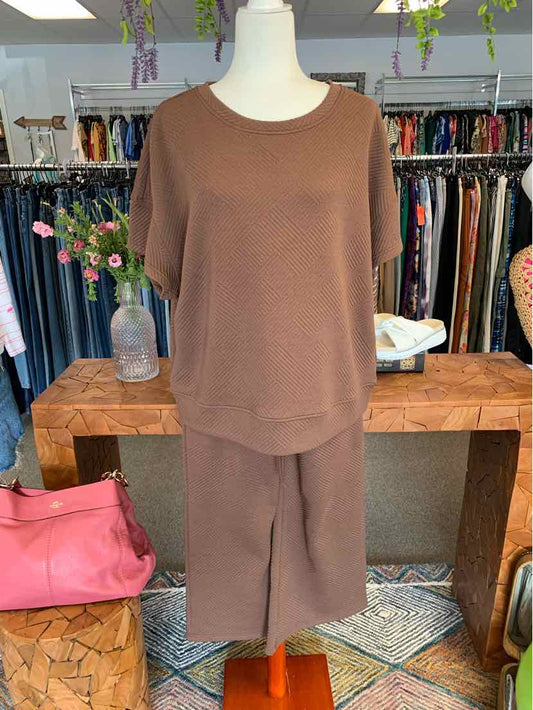 W NO LABEL BR Size MED 2PCLW