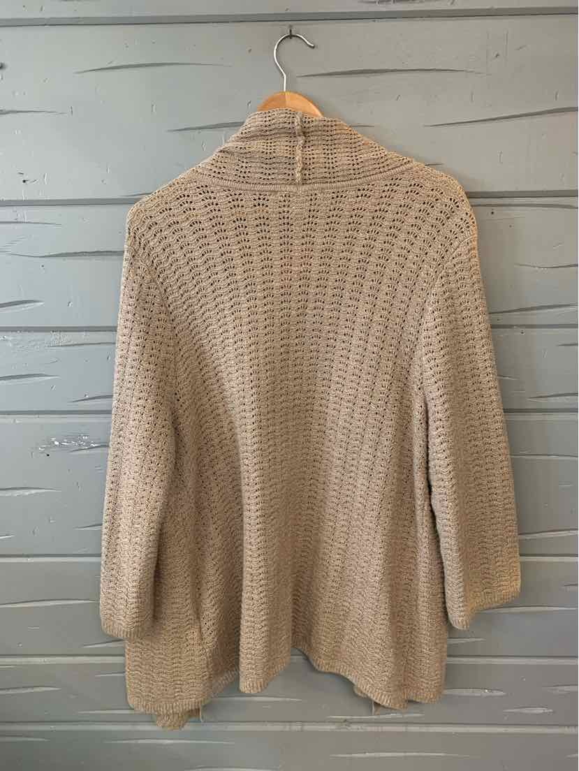 W CHRISTOPHER & BANKS TAN Size XL SW