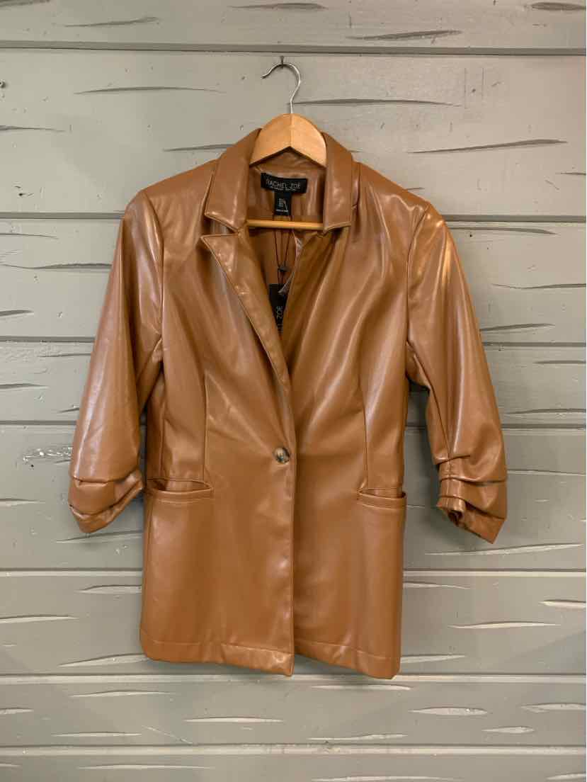 W RACHEL ZOE TAN Size SM BLZ