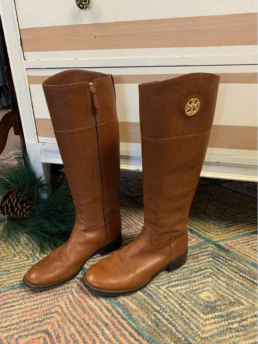 W TORY BURCH TAN Size 9 BOOT