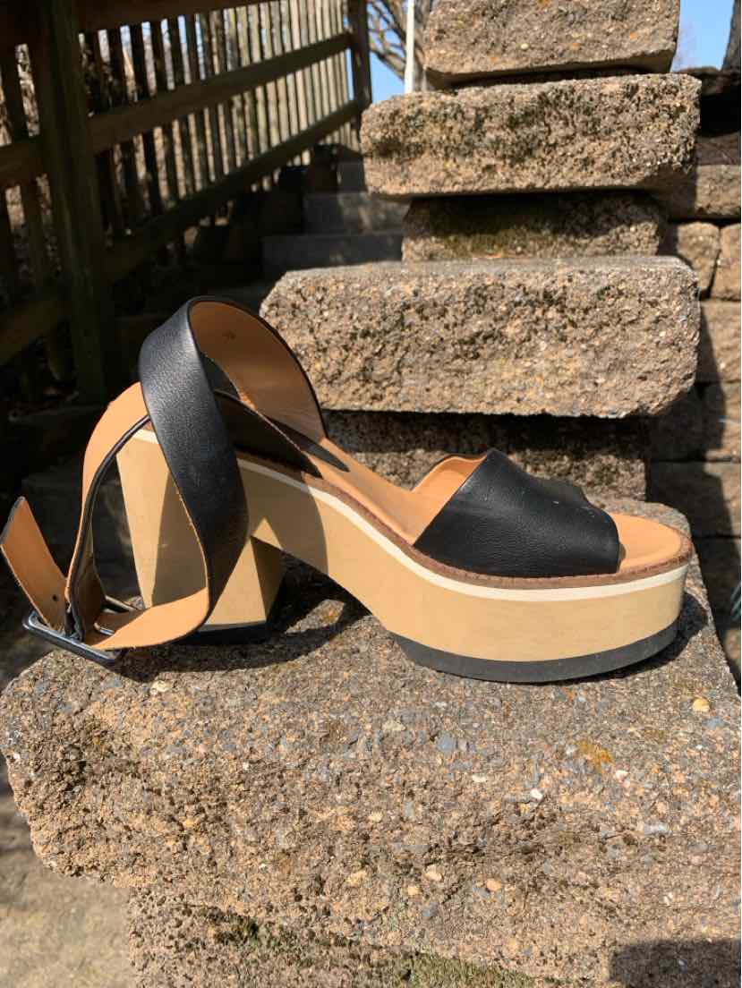 W PALOMA BARCELO BK Size 39 SANDAL