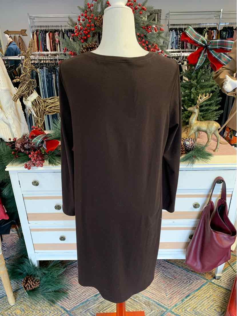 W EILEEN FISHER BR Size LARGE PETITE DR