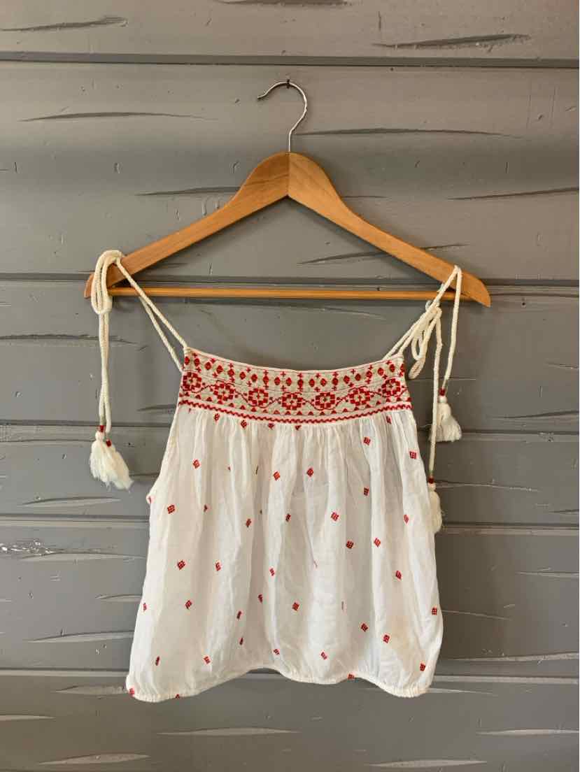 W FREE PEOPLE WH Size LG T