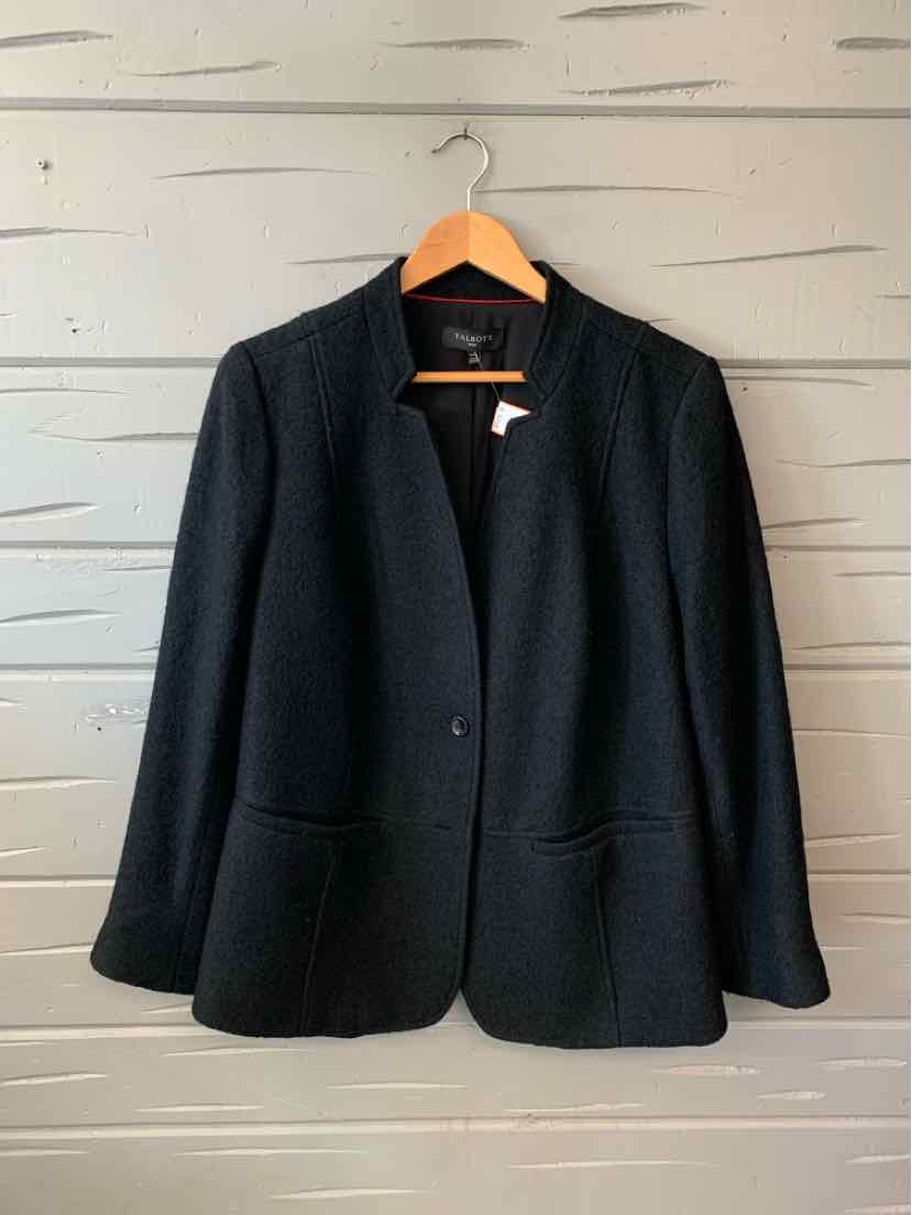 W TALBOTS BK Size 14 BLZ