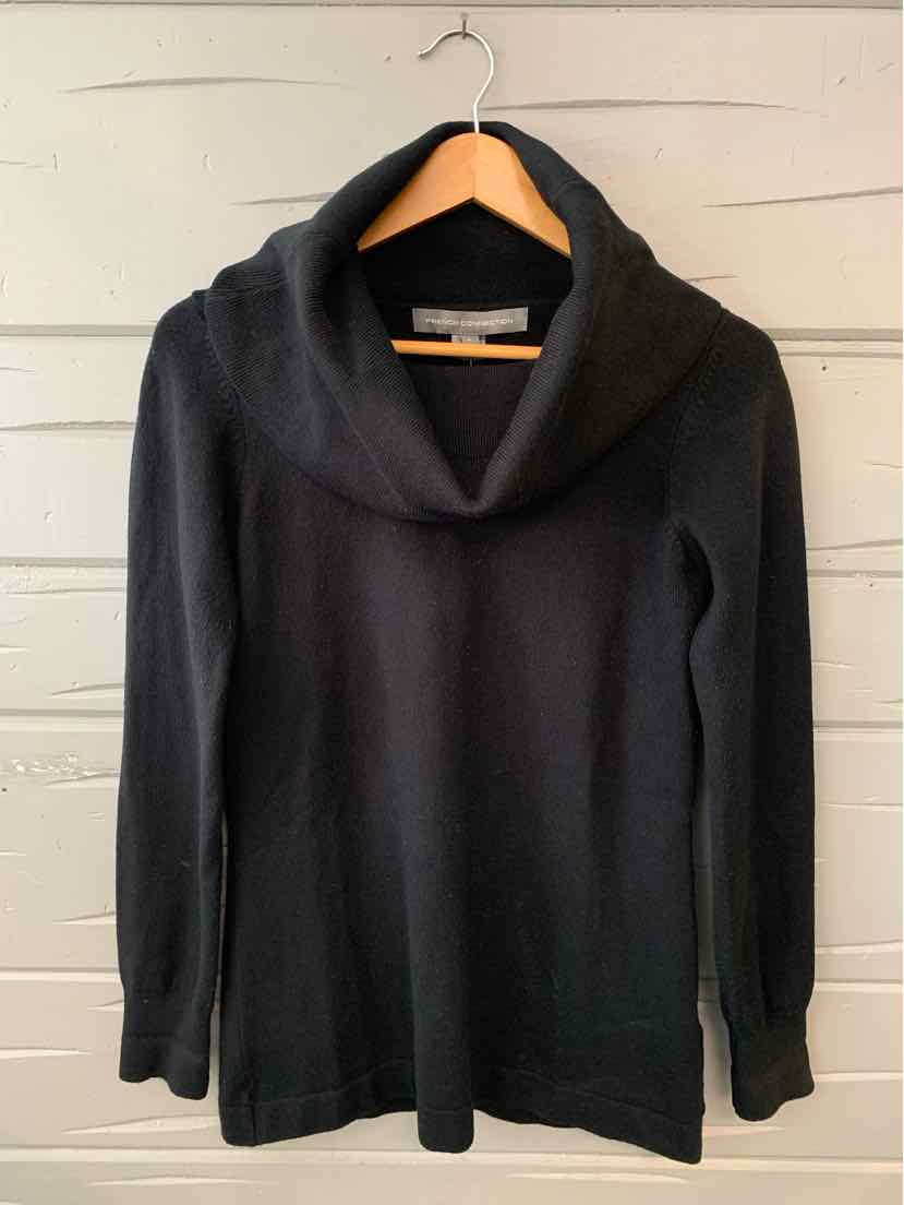 W FRENCH CONNECTION BK Size SM SW