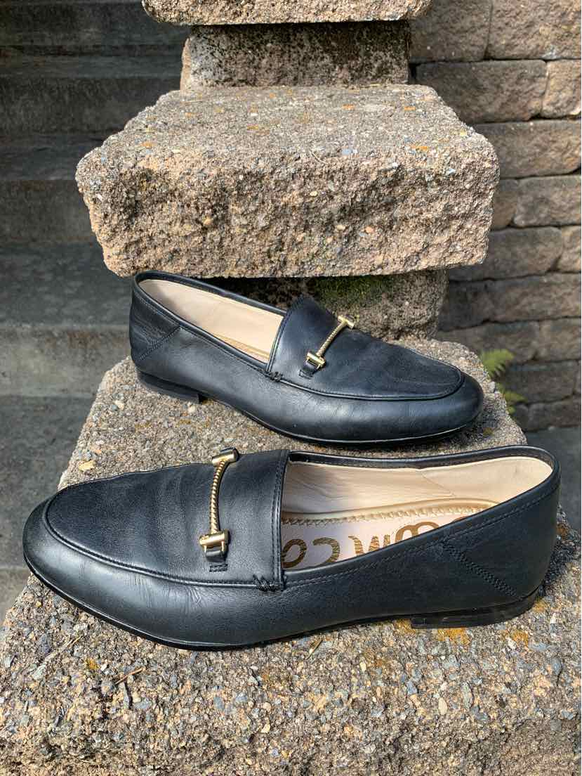 W SAM EDELMAN BK Size 7 SHOE