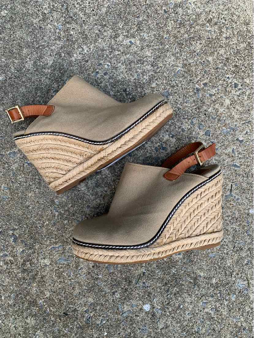 W TORY BURCH KHAKI Size 9 SHOE