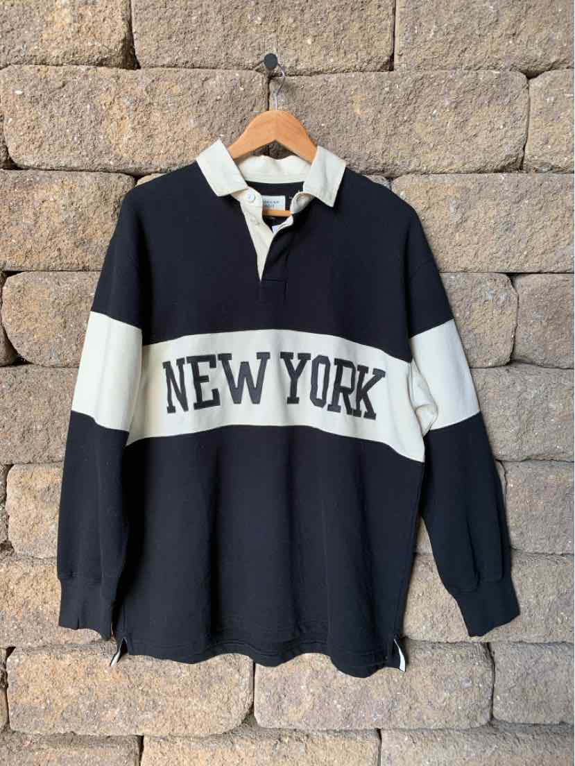 W AMERICAN EAGLE BK Size SM T
