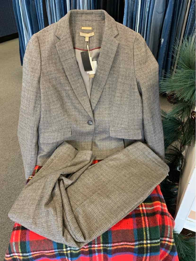 W TALBOTS GY Size 10 2PCSET