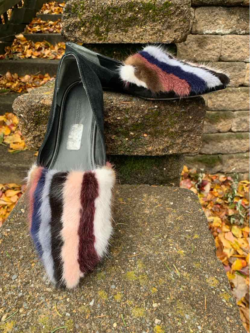 W REBECCA MINKOFF MARK MULTI Size 9.5 SHOE