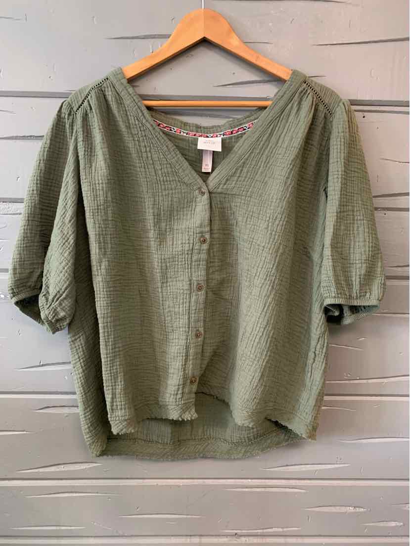 W KNOX ROSE GR Size XL T