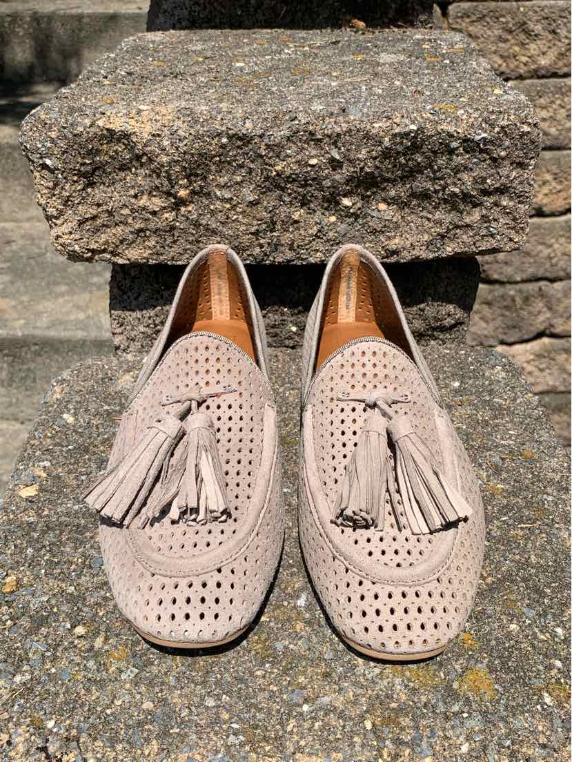 W FRANCO SARTO TAUPE Size 7 SHOE