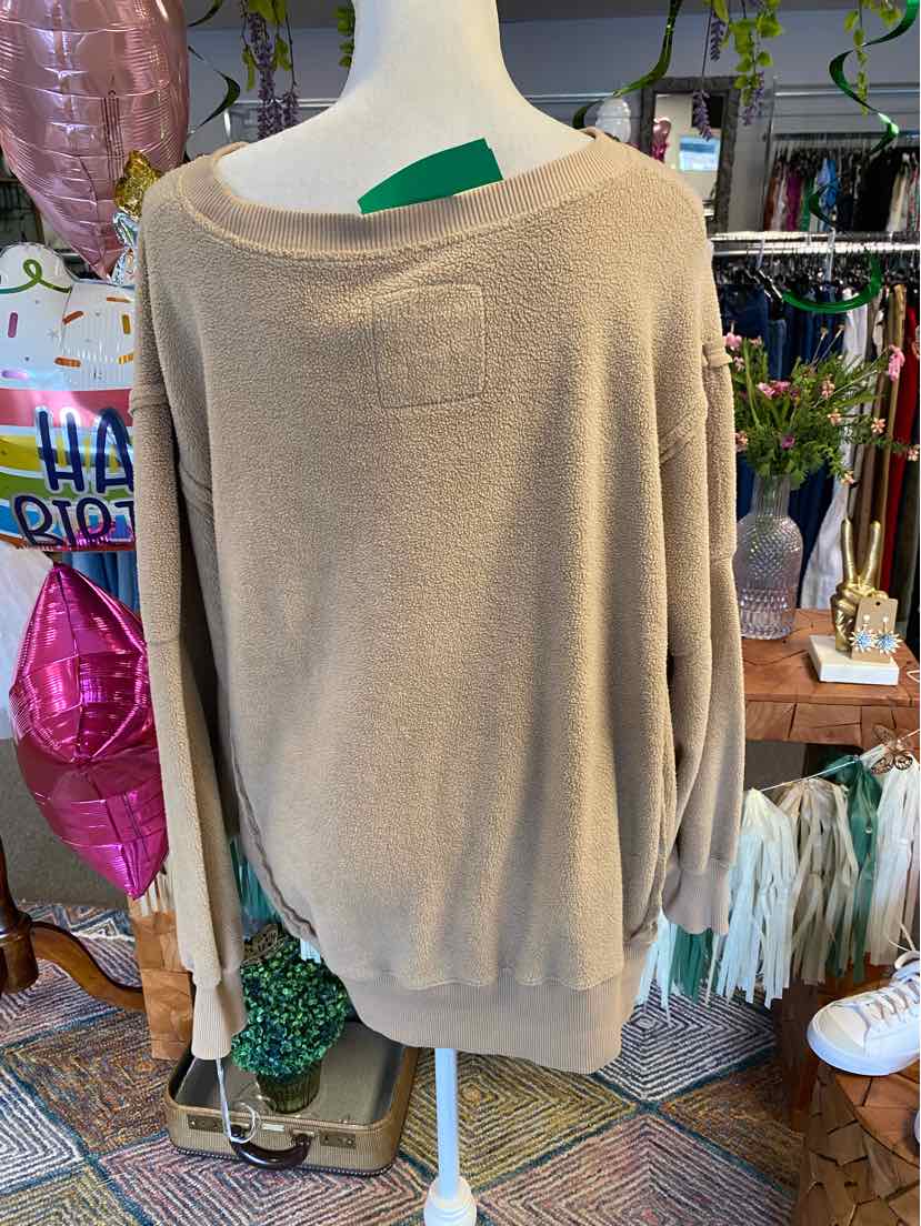 W AMERICANA TAN Size MED T